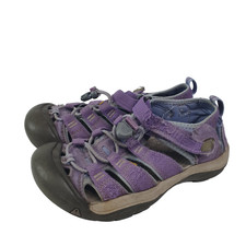 KEEN Newport H2 Youth Girls size 2 Purple Water Sport Sandals Hiking Outdoors