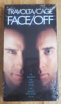Face/Off VHS 1997 John Travolta Nicolas Cage , Brand New, Factory Sealed