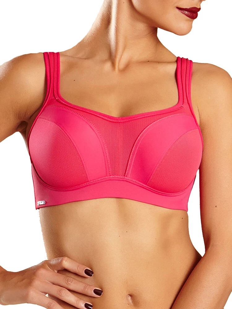 30D Chantelle High Impact Sports Bra Full Cup C29410 Convertible U/W Running