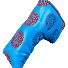 Blue New Golf Blade Putter Club Headcover Golf Cover Magnetic Closure For All