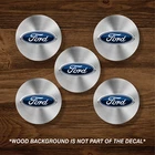 Vinyl Decal Sticker Overlays Fits Ford Wheel Center Cap x5