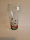 Vintage Libby Coca Cola Christmas Glass Pinecone Design