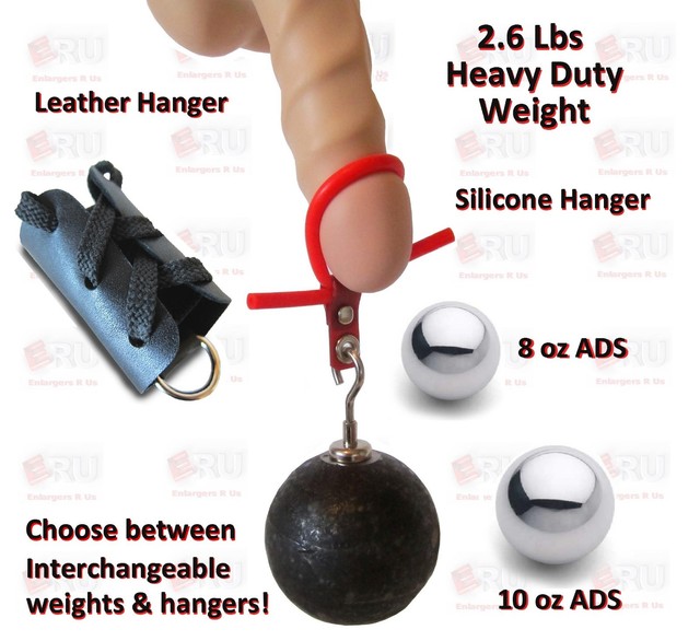 Male penis extender enlarger stretcher ball stretcher ball magnetic weight ring