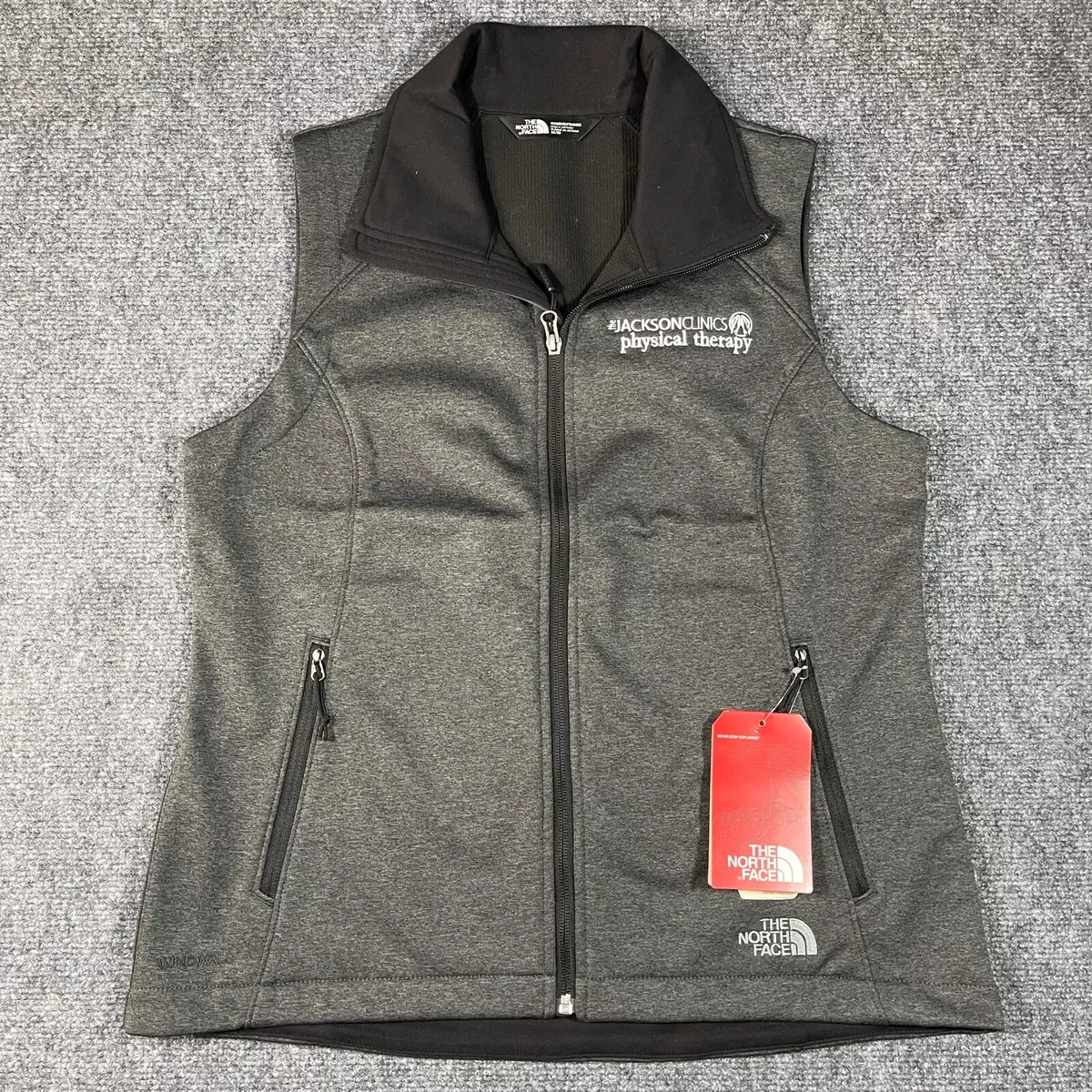 North face gray vest sale