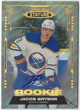2021-22 Upper Deck Stature Autographs Rookie #131 Jacob Bryson 166/199 Buffalo