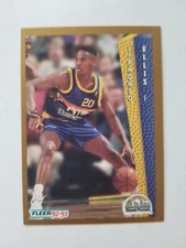 1992-93 Fleer LaPhonso Ellis Rookie #328 Nuggets
