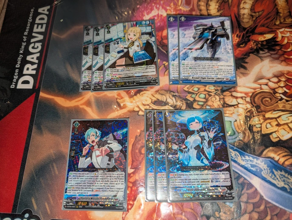 Cardfight Vanguard Divine Z  Fated One Of Guiding Star Welstra Deck - Image 2 of 4