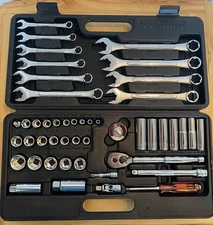 Metrinch Tools 47-piece SAE / Metric Combo Tool Set