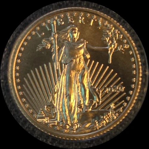 2020 1/4 oz American Gold Eagle BU- NO RESERVE