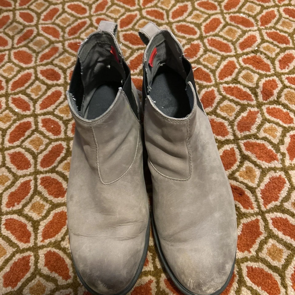 Bota Chelsea Sorel Gris Emelie II Impermeable Mujer Talla 11 Foto 3 de 4