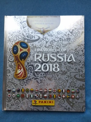PANINI WM/WC Russia 2018 OVP Leeralbum Hardcover Empty Album Italian Edition - Bild 1 von 4