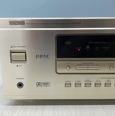 DENON AVR-2700 AV SURROUND RECEIVER D.D.S.C.DIGITAL 5ch AC100V 50 