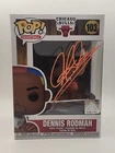Dennis Rodman Autograph Signed Funko Pop Figure #103 NBA Chicago Bulls PIA COA