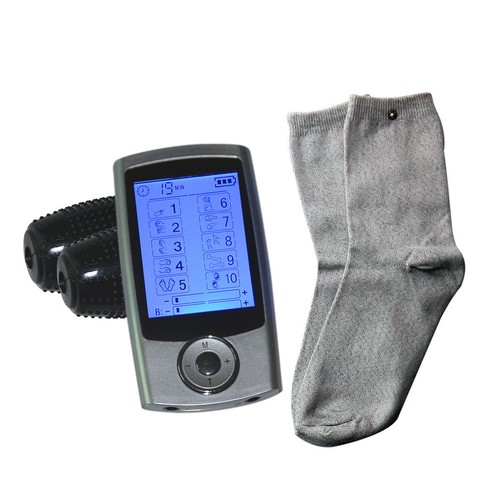 10 Modes LCD Display Massager Machine Pulse Simulate Massager Pain-Relieve - Picture 2 of 21