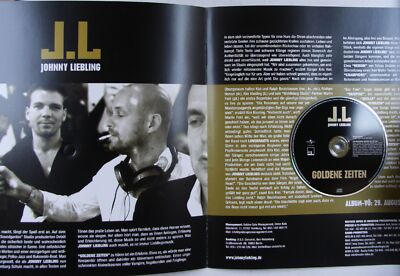 Johnny Liebling Goldene Zeiten EU Press-Kit/Folder Inc. CD 2005 Blues