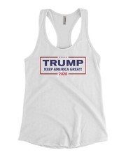 Trump 2020 Keep America Great 2 Women's Racerback Tank Top President