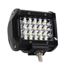 FARO SUPPLEMENTARE PROFONDITA' AUTO FUORISTRADA QUOD 12V 24 LED 72W 6000K IP68