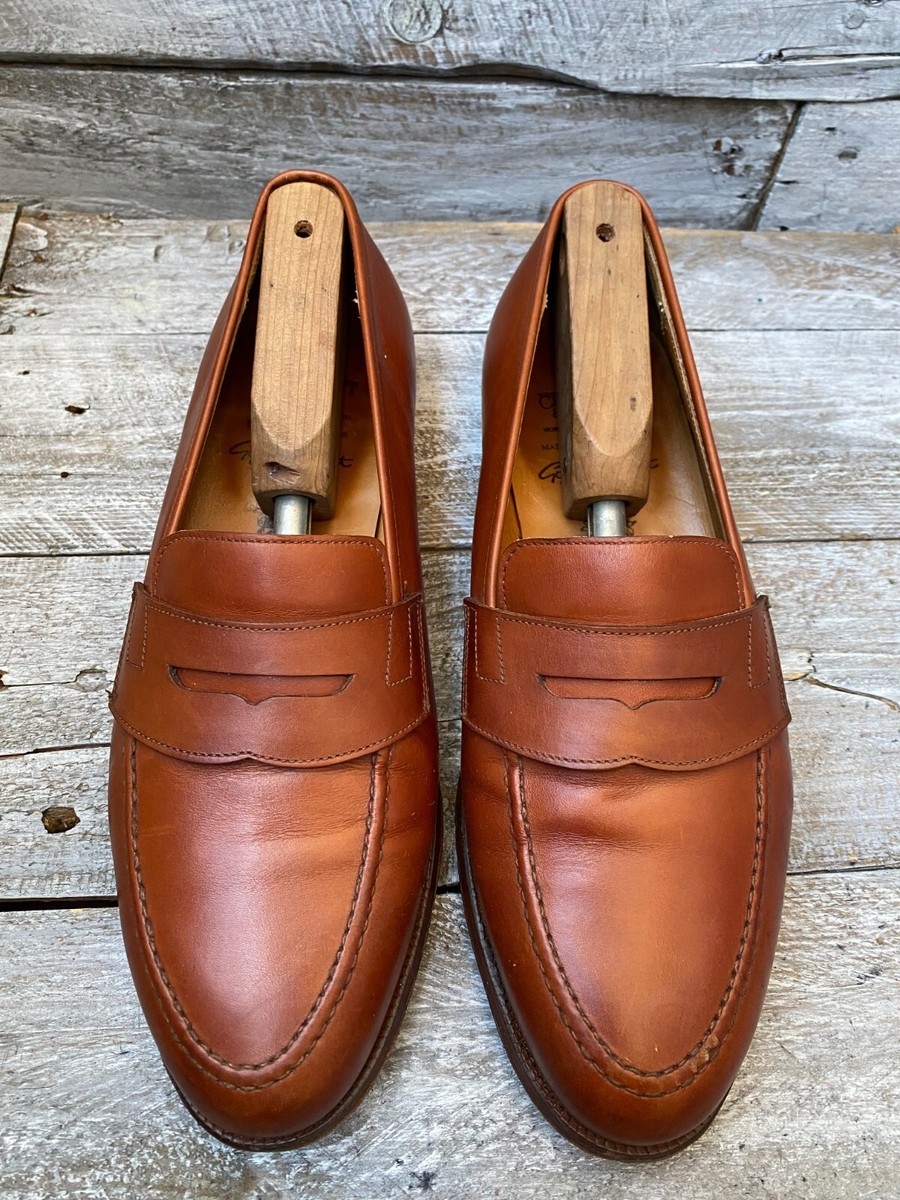 Crockett and jones for Gordon Scott Stowe tan brown penny