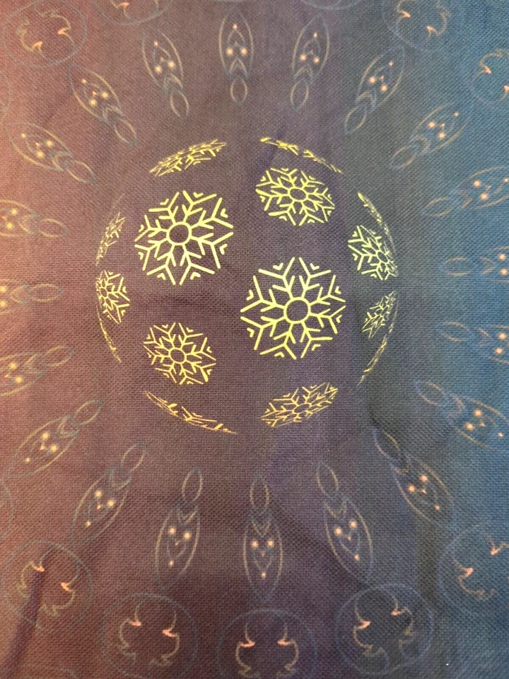 ClovLeaf Circle Design Navy Pillow Case Cover 17 X 17 NEW - Image 2 of 4