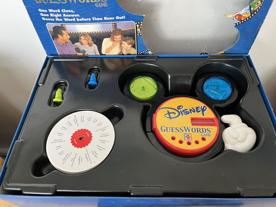 Disney Electronic Guess Words Game 2001 by Mattel eBay