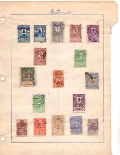 EUROPA 1880-1960 COLECCIÓN DE INGRESOS DE 109 SELLOS ALGUNOS SON MUY RAROS - Imagen 3 de 8
