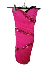 Abito Elegante Donna Fucsia Con Paillettes Tally Weijl