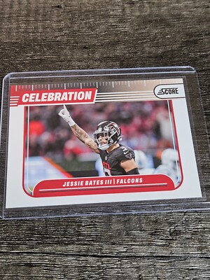 2024 Panini Score Football # C-JB5 Celebration Jessie Bates /Falcons