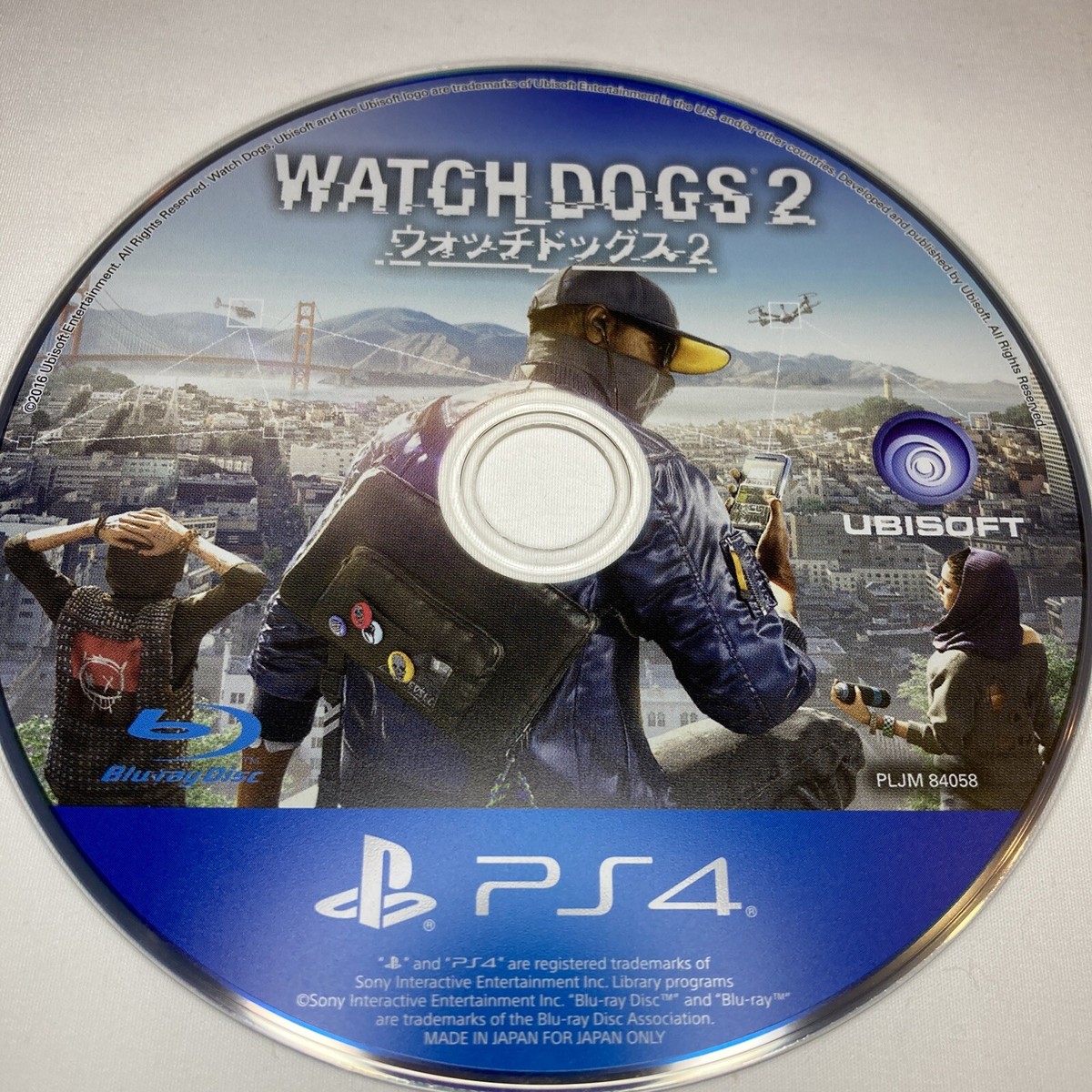 PS4 ソフト6本 GTA5 トロピコ5 ウォッチドッグス2 ダンガンロンパv3 ウォッチドッグス2