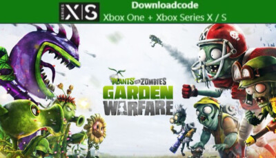 NEU für XBOX One Series X S Spiel Plants vs. Zombies Garden Warfare Game Key NEW