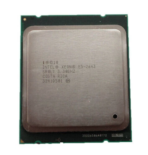 Intel Xeon E5-2643 V2 3.3GHz 6-Core 2643V2 PROCESSOR Socket CPU 130W SR19X - Image 2 of 2