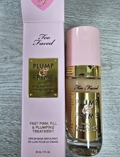 Too Faced Plump & Prime Luxury Face Plumping Primer Serum | 30ml NIB