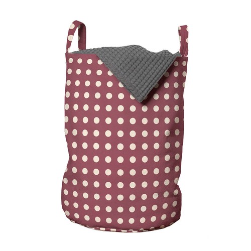 Polka Dots Laundry bag Bicolor Print with Dots eBay
