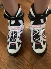 mongoose rollerblades size 6-8.