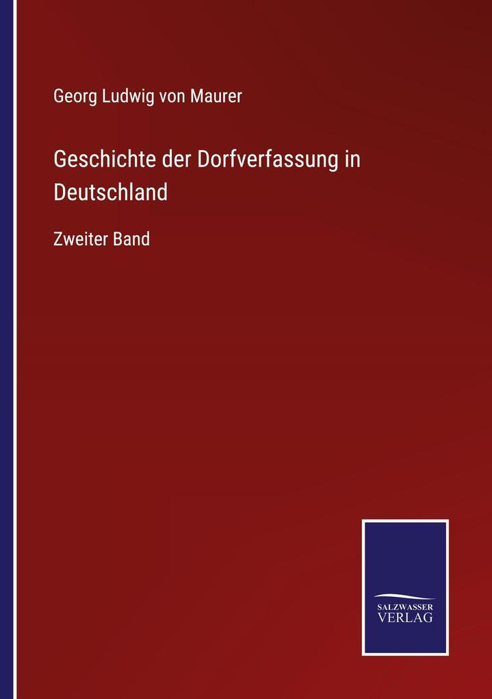 Thumbnail - Geschichte Der Dorfverfassung In Deutschland | Georg Ludwig Von Maurer