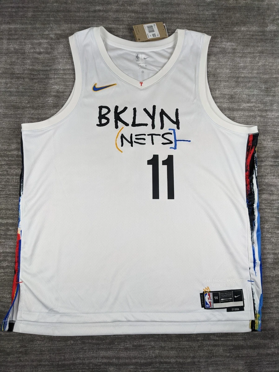 Nike Swingman Brooklyn Nets Kyrie Irving Basquiat Jersey NWT Size XX-Large