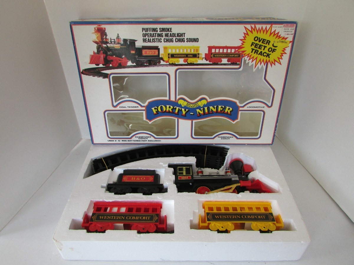 VTG 1988 SCIENTIFIC TOYS #6032 BATTERY OPERATED TRAIN SET VTG 1988 SCIENTIFIC TOYS #6032 BATTERY OPERATED TRAIN SET