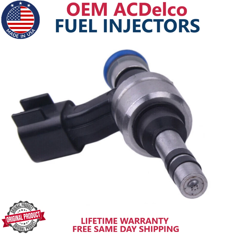 NEW 6pcs OEM ACDelco Fuel Injectors For 2014-2018 Chevrolet Impala Limited 3.6L - Image 3 of 3