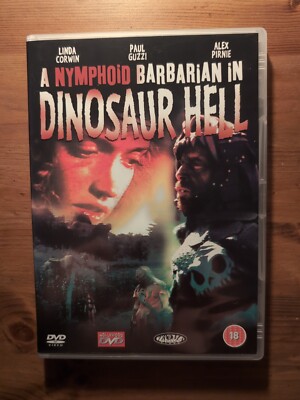 A Nymphoid Barbarian In Dinosaur Hell - RARE DVD - Brett Piper