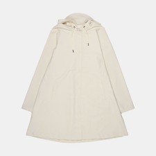 Rains Rain Coat 'fossil' / Size Xs / Mid-length / Womens / Beige / Polyester