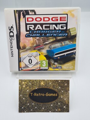 Nintendo DS Dodge Racing Charger vs Challenger mit OVP und Anleitung EUR