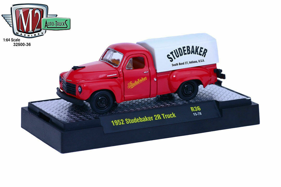 M2 MACHINES 1/64 AUTO-TRUCKS 1952 STUDEBAKER 2R TRUCK 32500