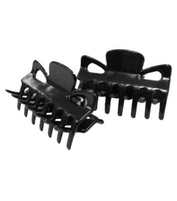 Claw Clips schwarz 3,5cm 4er