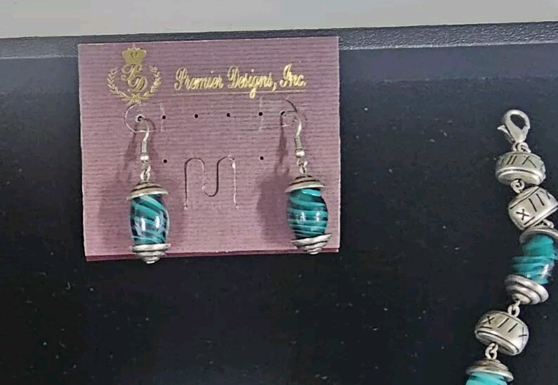 Premier Design Jewelry SWEET WATERS Necklace & Earrings Set eBay