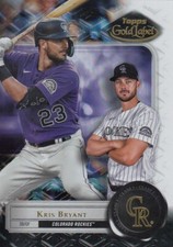 KRIS BRYANT TOPPS GOLD LABEL CLASS 3 BASE COLORADO ROCKIES #36 2022 22