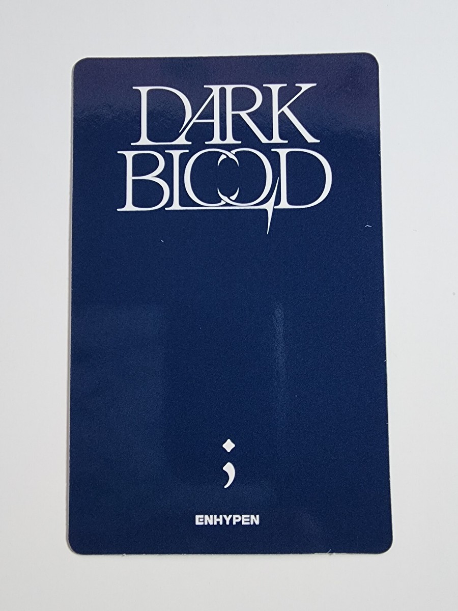Enhypen Sunoo Official Photocard | Dark Blood Target