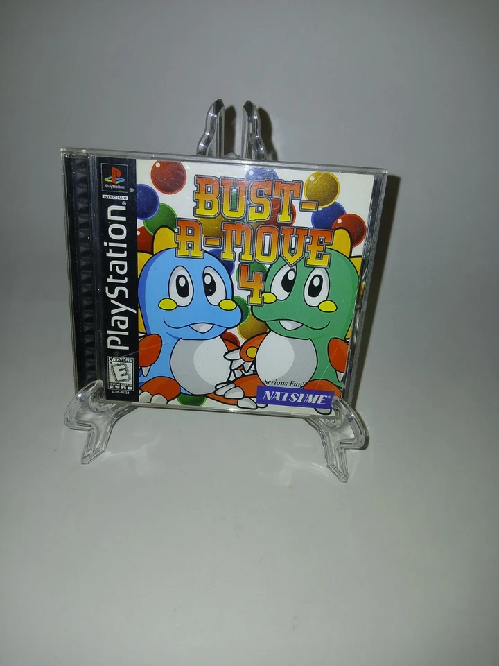 Bust-A-Move 4 Sony Playstation 1 PS1 1998 Natsume Tommo Complete Tested Vintage - Image 4 of 4