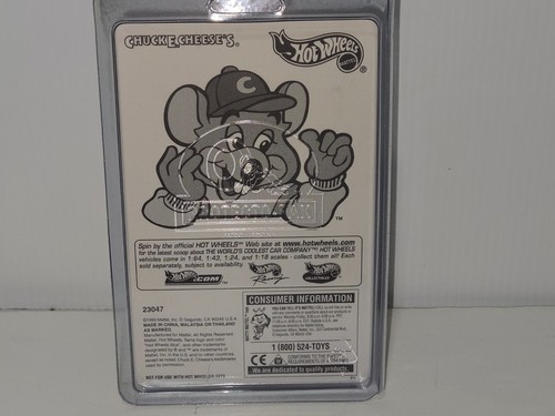 Hot Wheels Chuck E Cheese's Race Car Chuck e. Cheese 1999 in protezione - Foto 2 di 2