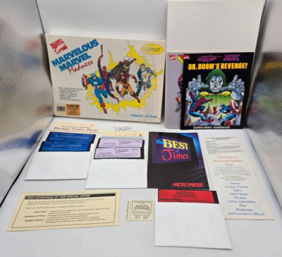 Marvelous Marvel Madness (Commodore 64/128, 1990)  Vintage
