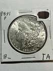 1891 P Morgan Silver Dollar BU Tougher Date