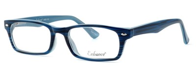 Enhance Optical Designer Multi-Focus Lens Blue Light Glasses 3928 in Deep-Blue